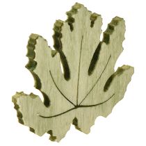Article Décoration de table automne décoration dispersée décoration en bois feuille d&#39;érable 4cm 72 pcs