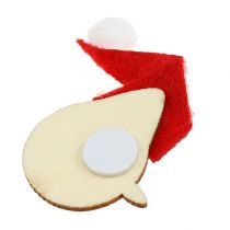 Article Décoration de table Père Noël, bonhomme de neige 4-5 cm, 12 pièces