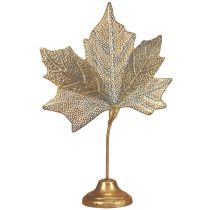 Décoration de table décoration feuille d&#39;érable d&#39;automne doré antique 58cm × 39cm