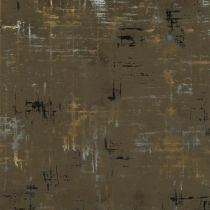 Chemin de table bandeau de table marron décoration de table polyester L250cm l20cm