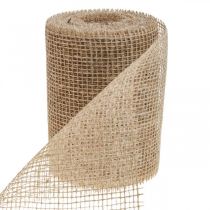 Chemin de table jute ruban de jute ruban de table nature L15cm L10m