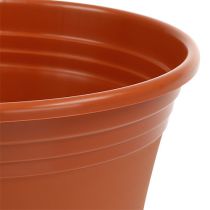 Article Pot “Irys” plastique terre cuite Ø22cm H18cm, 1pce