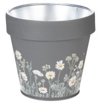 Article Pot de fleurs à motif marguerite pour une décoration intérieure élégante, 11 cm, lot de 4