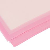 Article Film floral Transmatt rose résistant à l'humidité, 57 cm, prédécoupé pour bouquets, lot de 20 pièces