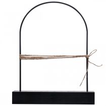 Article Fleurs séchées Bande de bois Bande de fleurs Arche de fleurs séchées 25×20cm