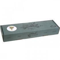 Article Kit de fleurs séchées jaunes pour la création de bouquets et de couronnes décoratives (60 cm) – Produit naturel