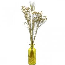 Article Kit de fleurs séchées à faire soi-même, décoration naturelle pour bouquets et couronnes séchées, 60 cm – Décoration champêtre durable