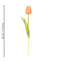 Article Tulipes artificielles pour la décoration printanière du salon et de la cuisine, aspect réaliste, 30 cm, lot de 7