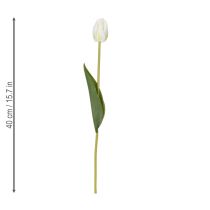 Article Tulipes artificielles décoratives pour une décoration intérieure élégante, 40 cm, lot de 5