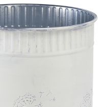 Article Pot de fleurs jardinière pissenlits blanc Ø10,5cm H12cm