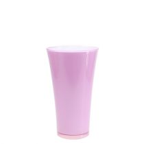 Vase &quot;Fizzy&quot; Ø13,5cm H20,5cm violet, 1pc