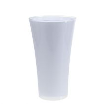 Article Vase “Fizzy” Ø20cm H35cm blanc 1 pce