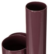 Article Vase fin et moderne pour une décoration de table élégante ; vase décoratif exclusif au design remarquable ; 31 cm