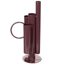 Article Vase fin et moderne pour une décoration de table élégante ; vase décoratif exclusif au design remarquable ; 31 cm