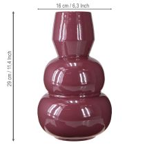 Article Vase au design moderne pour une décoration et un aménagement intérieur élégants, 29 cm