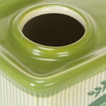 Article Vase à huile d'olive en céramique, idéal pour la décoration de la cuisine et d'une table méditerranéenne, 18 cm