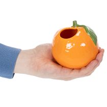 Article Vase à agrumes (orange et citron), accessoire de décoration raffiné pour l'été, 10 cm, lot de 2.