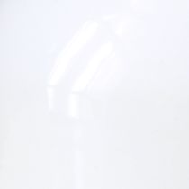 Article Vase décoratif moderne vase métal blanc crème Ø10.5cm H25.5cm