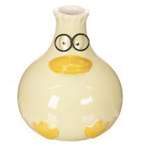 Article Vase figurine canard, céramique, design joyeux, idéal pour les intérieurs modernes, 15 cm, lot de 2