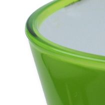 Article Vase en plastique «Fizzy» vert pomme, 1 pièce