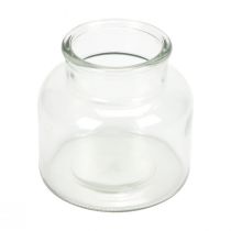 Article Mini vases en verre vases décoratifs rétro en verre Ø12cm H12cm 6pcs