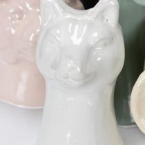 Article Vase contenant des figurines d'animaux décoratives, idéal pour une décoration de chambre ludique, 13 cm