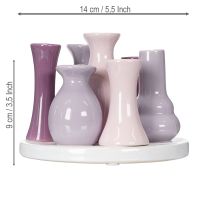 Article Ensemble de vases en céramique, décoration moderne pour salon, 14 cm