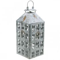 Article Lanterne décorative vintage en métal maison lumineuse Shabby Chic H41,5cm