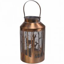 Article Lanterne vintage cerf forêt lanterne de jardin Ø19cm H33cm