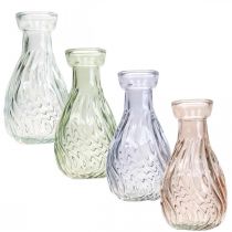 Article Vase Vintage Petits Vases à Fleurs Colorés Ø11cm H6cm 4pcs