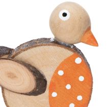 Article Tuteurs en bois en forme d'oiseaux pour une décoration créative au printemps et en été, 33 cm, lot de 16
