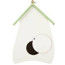 Article Nichoir pour chambres élégantes, au motif floral et à l'esprit nostalgique, 21 cm
