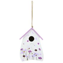 Article Nichoir à motif floral printanier, décoration pour balcon ou appartement, 21 cm