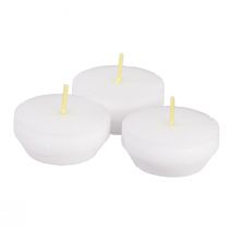Article Bougies votives de remplacement pour lumière sacrificielle en blanc, 10 pièces