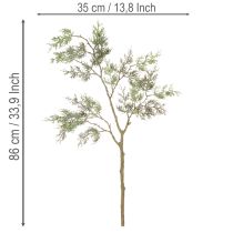 Article Branche de genévrier artificielle, branche décorative pour vases, 86 cm