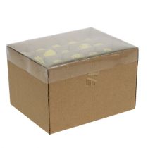 Article Oeuf de Caille 3cm Oeufs Soufflés Jaunes 50 pcs