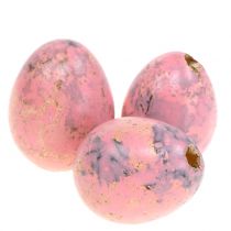 Article Oeufs de caille rose clair 3cm oeufs soufflés décoration printanière 50 pcs