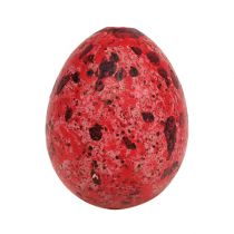 Article Oeuf de caille rouge 3cm décoration de Pâques 50 pcs