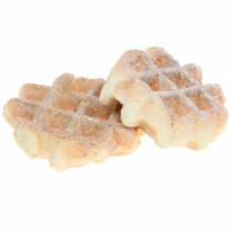 Gaufre artificielle Ø 9 cm 2 p.