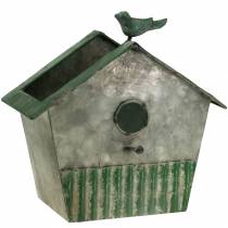Birdhouse en métal pour la plantation H25,5cm