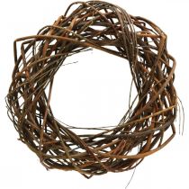 Article Couronne de saule couronne décorative naturelle composée de branches Ø40cm