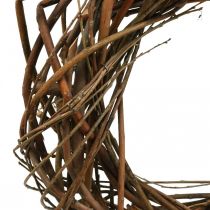 Couronne de saule couronne décorative naturelle faite de branches Ø40cm