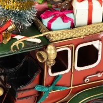 Article Décoration de Noël voiture Voiture de Noël vintage rouge 15×7×16cm