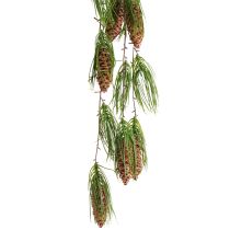 Article Guirlande de Noël sapin artificiel vert 6 cônes 78cm
