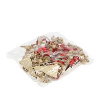 Article Figurine Père Noël assise 6,5cm Rouge 12pcs