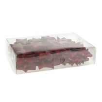 Article Mélange de poinsettias 4-5cm rouge brillant 72 pcs