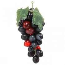 Raisin déco noir Fruit déco Raisins artificiels 15cm