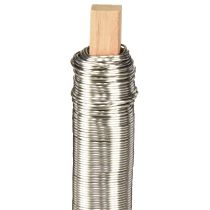 Article Fil d&#39;emballage fil artisanal fil de reliure acier inoxydable 0,65mm 100g