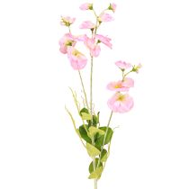 Article Pois de senteur artificiels roses sur longue tige 74 cm 2 pièces