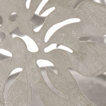 Article Lanterne décorative suspendue Windlight en métal gris Ø14cm H13cm